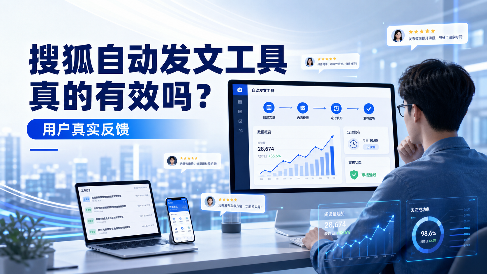 搜狐自动发文工具真的有效吗？威海用户的真实反馈