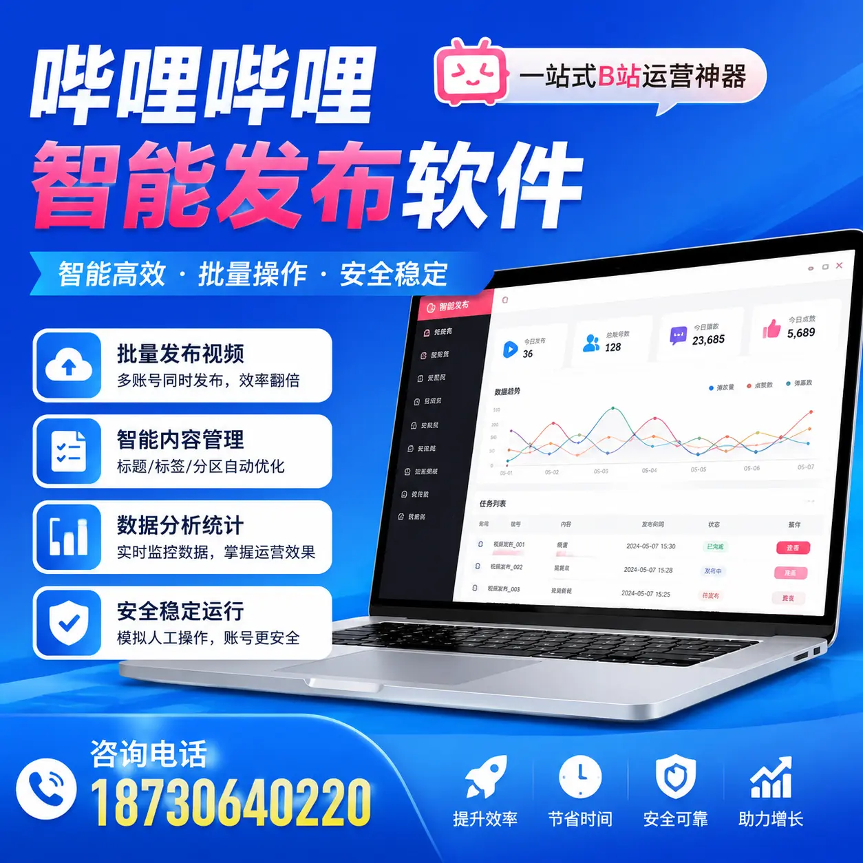 如何通过哔哩哔哩智能发布软件提升 威海 企业曝光率